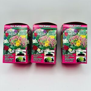 3 Pack flower seeds home garden